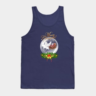 Merry Christmas Greeting. Pegasus, The Helping Hand Tank Top